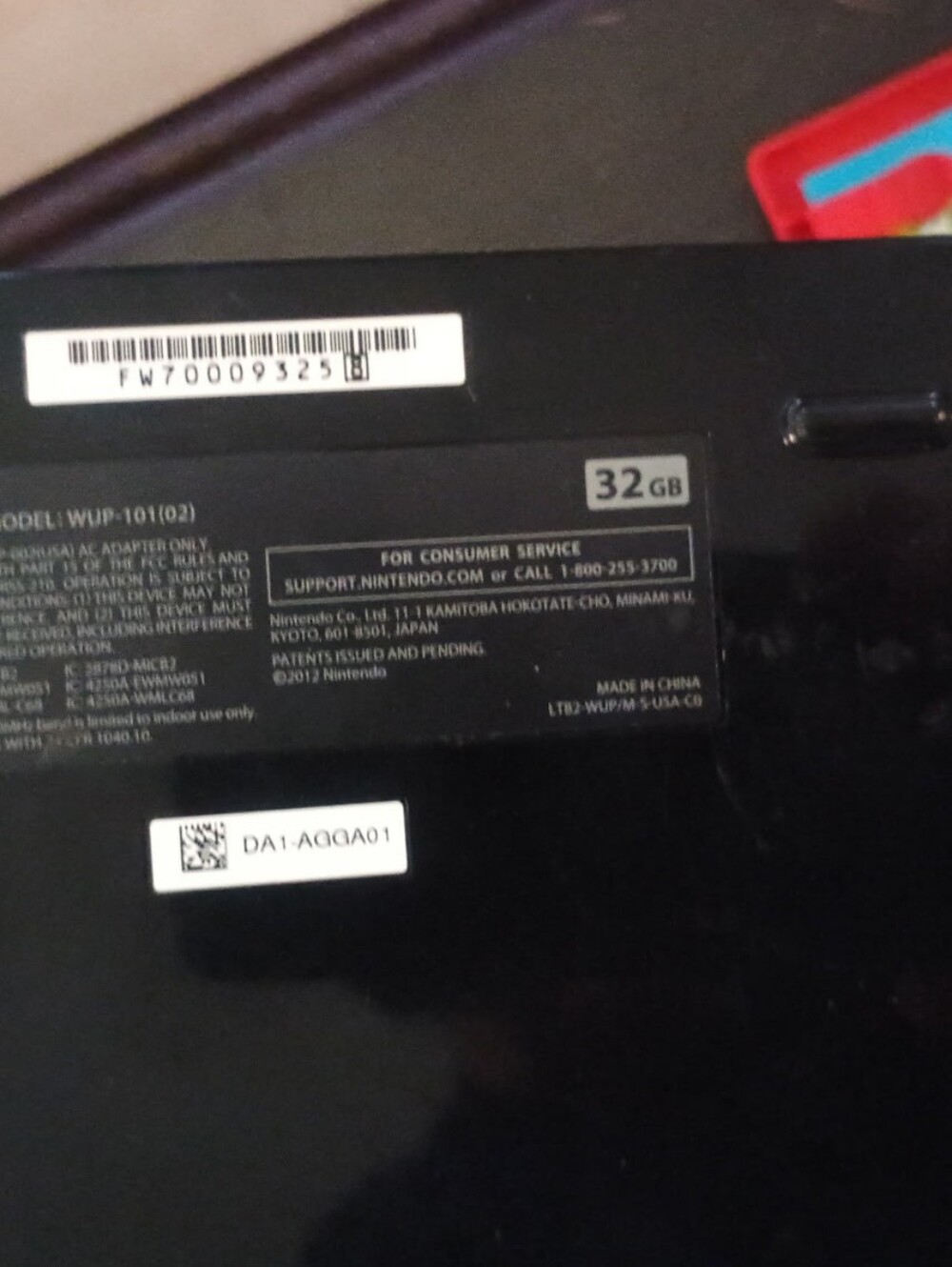 Nintendo Wii U Console in Black with 32GB Badge - Picture 10 of 15